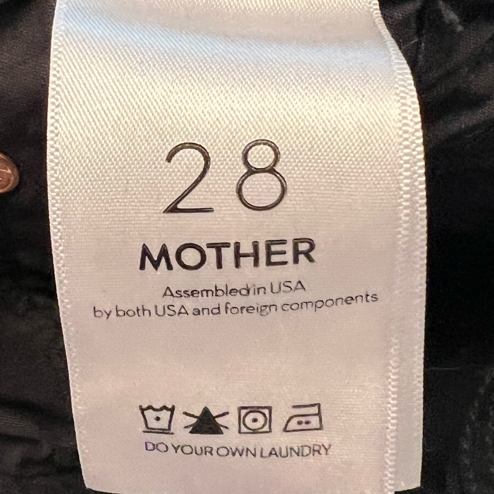 Mother denim, worn once
